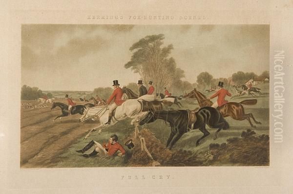Herrings Fox-hunting Scenes - view 1