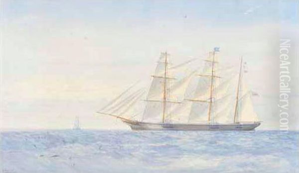 Clipper In Open Seas - view 1