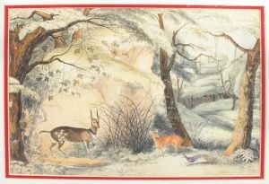 Plates From Portraits Of Game And Wildanimals Of Southern Africa by William Cornwallis Harris