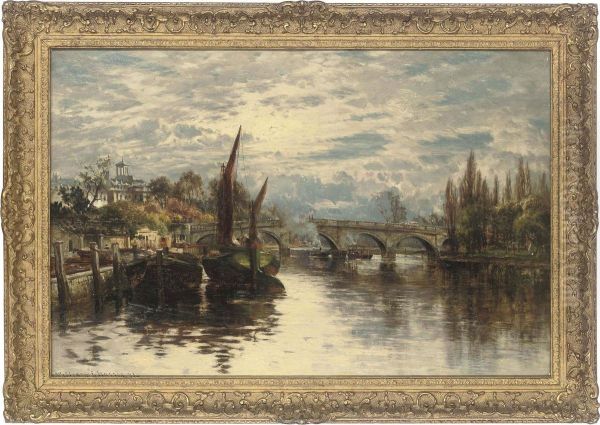 Richmond Bridge, London - view 1