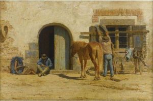 Noonday Rest by Alexander Thomas Harrison