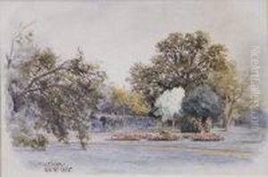 A Garden by Charles Harmony Harrison