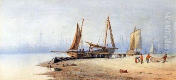 The Drying Nets, Gorleston - view 1