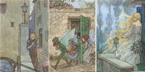 Illustrations For Elfin Song (three Illustrated) by Emma Florence Harrison