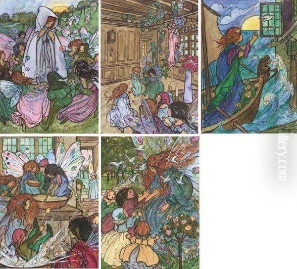 Illustrations For In The Fairy Ring (five Illustrated) - view 1