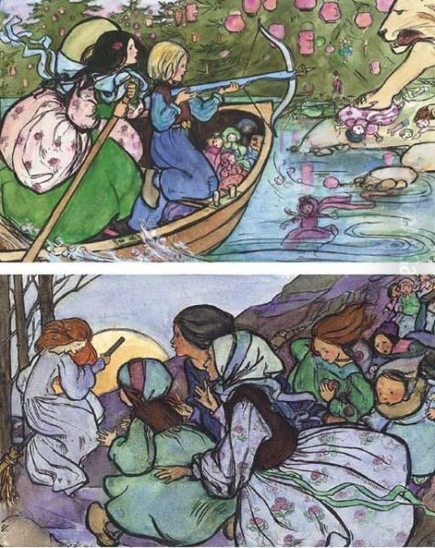 Front Cover Design And Illustrations For The Rhyme Of A Run (twoillustrated) - view 1