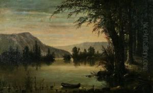 Hudson River Landscape by Gabriel Harrison