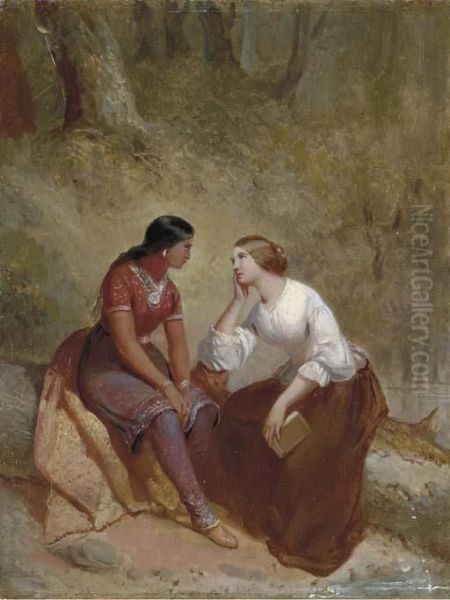 The Meeting Of Hetty And Hist - view 1