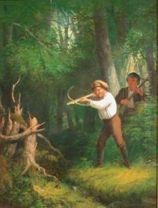 Young Hunters by Tompkins Harrison Matteson