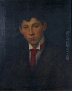 Portrait Of Henry D. Jameson, Aged 17 by Sarah Cecilia Harrison