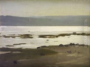 Estuary At Low Tide by Sarah Cecilia Harrison