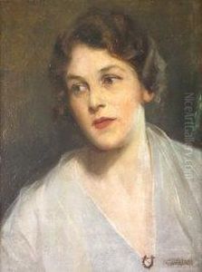 Portrait Of Emily Mccord by Sarah Cecilia Harrison
