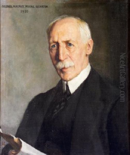 Portrait Of Colonel Maurice Moore, Senator - view 1
