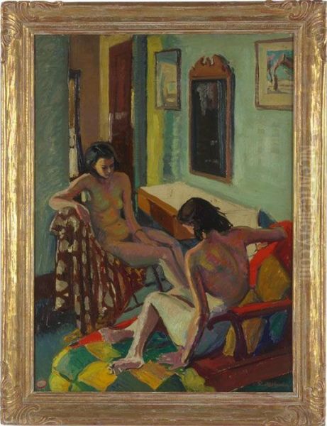 Women In An Interior - view 1