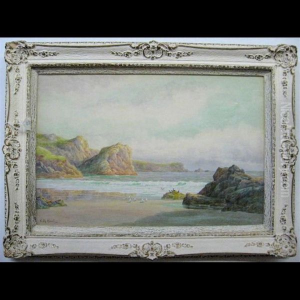 Coastal View With Gulls - view 1