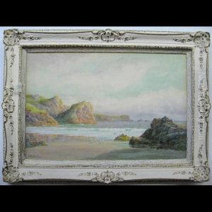 Coastal View With Gulls by Claude Montague Hart