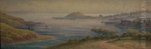 View From Above Falmouth. by Claude Montague Hart