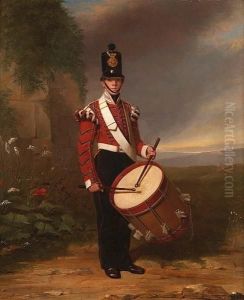 A Drummer Boy Of The Light Company Of An Infantry Regiment, Circa. 1850 by Conway Weston Hart