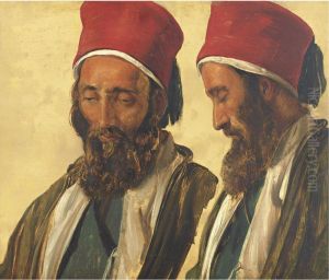 Two Merchants by Solomon Alexander Hart