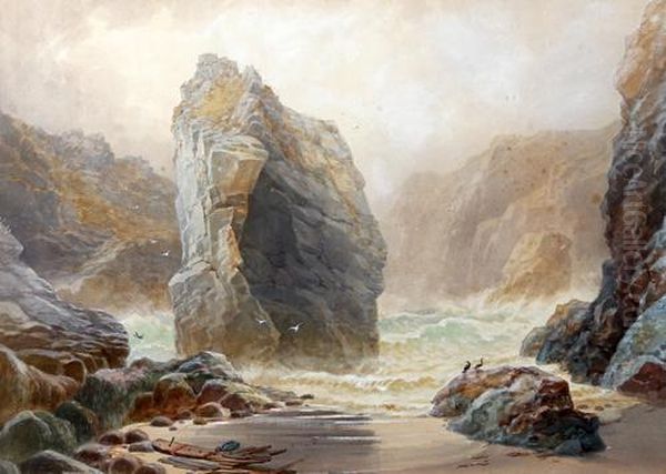 Rocky Coastal Scene - view 1