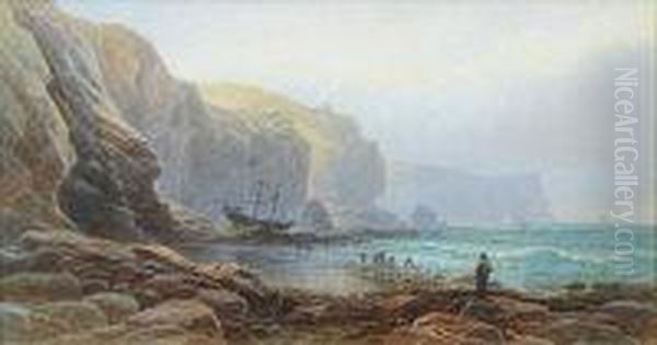 Wreckers In A Cove - view 1