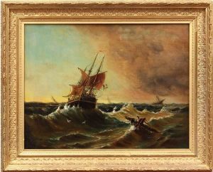 Rescuing A Stranded Man From A Shipwreck