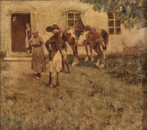 Der Besuch by Wilhelm Hartes