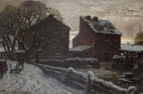 Winterlandschaft - Berlin Schoneberg - view 1