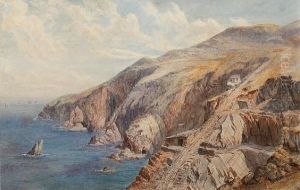 Irish Coastal Landscape by Henry Albert Hartland