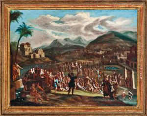 The Procession Of The Ark Of The Covenant Before Jerusalem