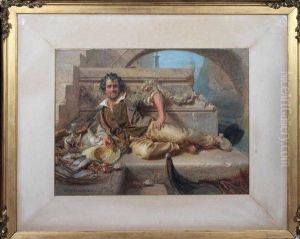 A Venetian Fisherman by Karl Hartmann