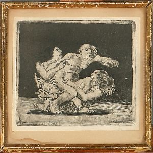 Four Scenes by Oluf Hartmann
