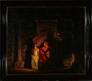 Diogenes Is Seeking An Honest Man. Unsigned by Oluf Hartmann