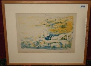 The Sunbathers by Archibald Standish Hartrick