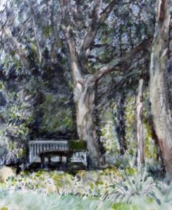 Corner Of The Garden by Archibald Standish Hartrick