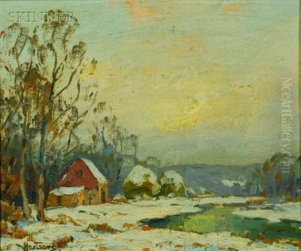 Winter At The Lake - view 1