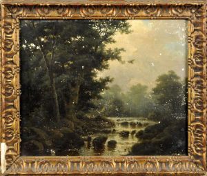 La Cascade by Heinrich Sen Hartung