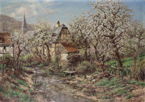 Fruhlingslandschaft - view 1