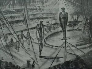 Acrobats by George Kenneth Hartwell