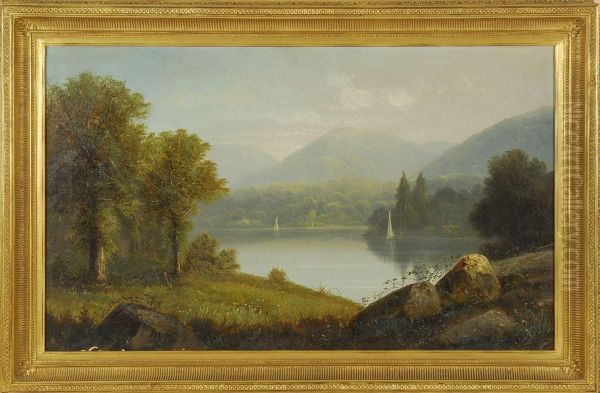 Hudson River School Landscape - view 1
