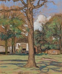 In Der Mitte:ein Baum by Louis Hartz