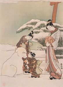 Giochi Nella Neve by Suzuki Harunobu