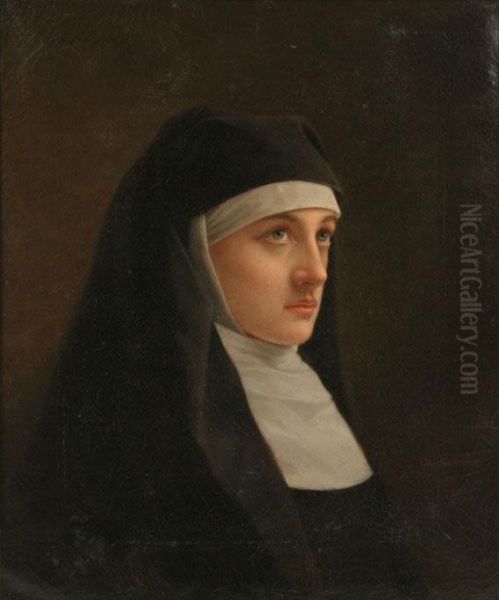 Pious Portrait Of A Nun - view 1