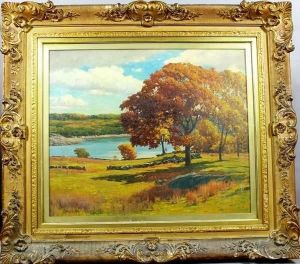Autumn In New England by George Harvey