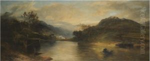 Inverarnon, Head Of Loch Lomond by George Harvey
