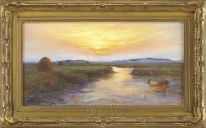 Essex Marshes by George Wainwright Harvey