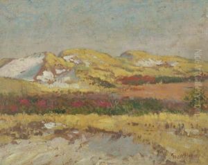 Early Fall Coloring, Sand Dunes, Annisquamis, Massachusetts by George Wainwright Harvey