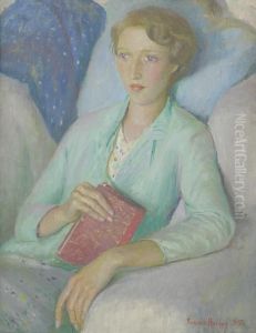 Portrait Of Stella Mary Burdett by Harvey Harold