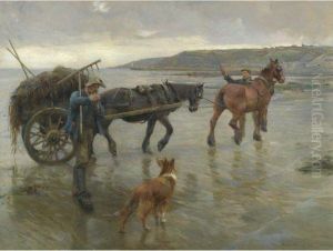 Seaweed Gatherers by Harvey Harold