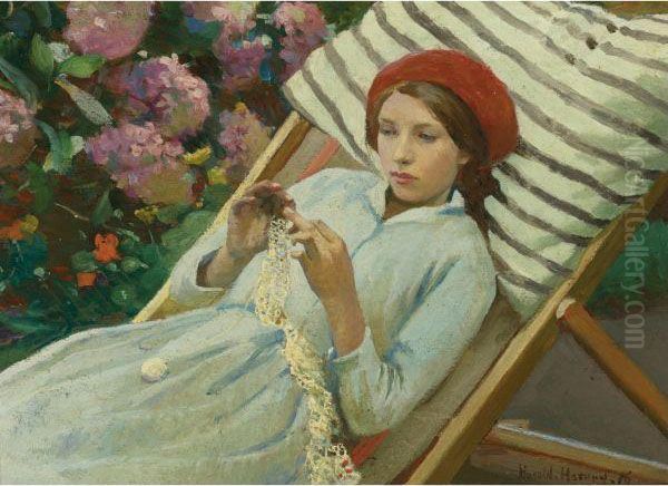 Girl With A Red Hat - view 1